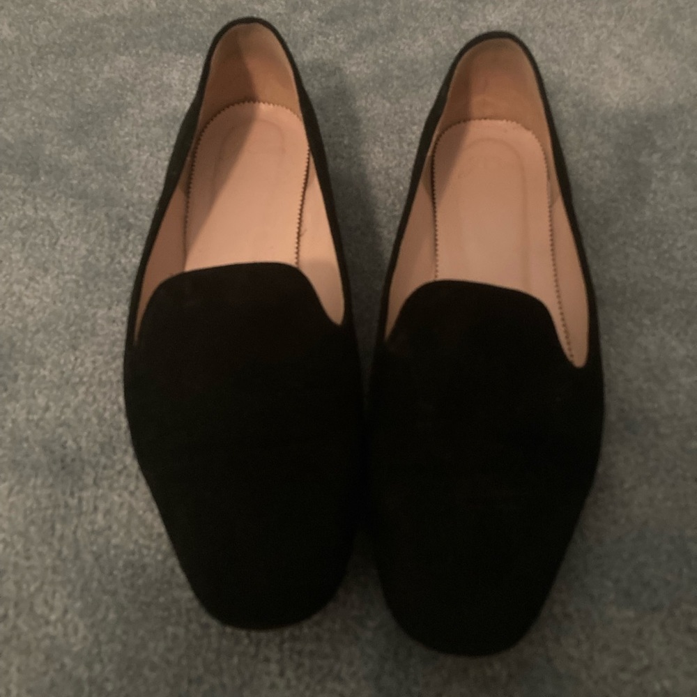 J. Crew Black Loafers - size 10